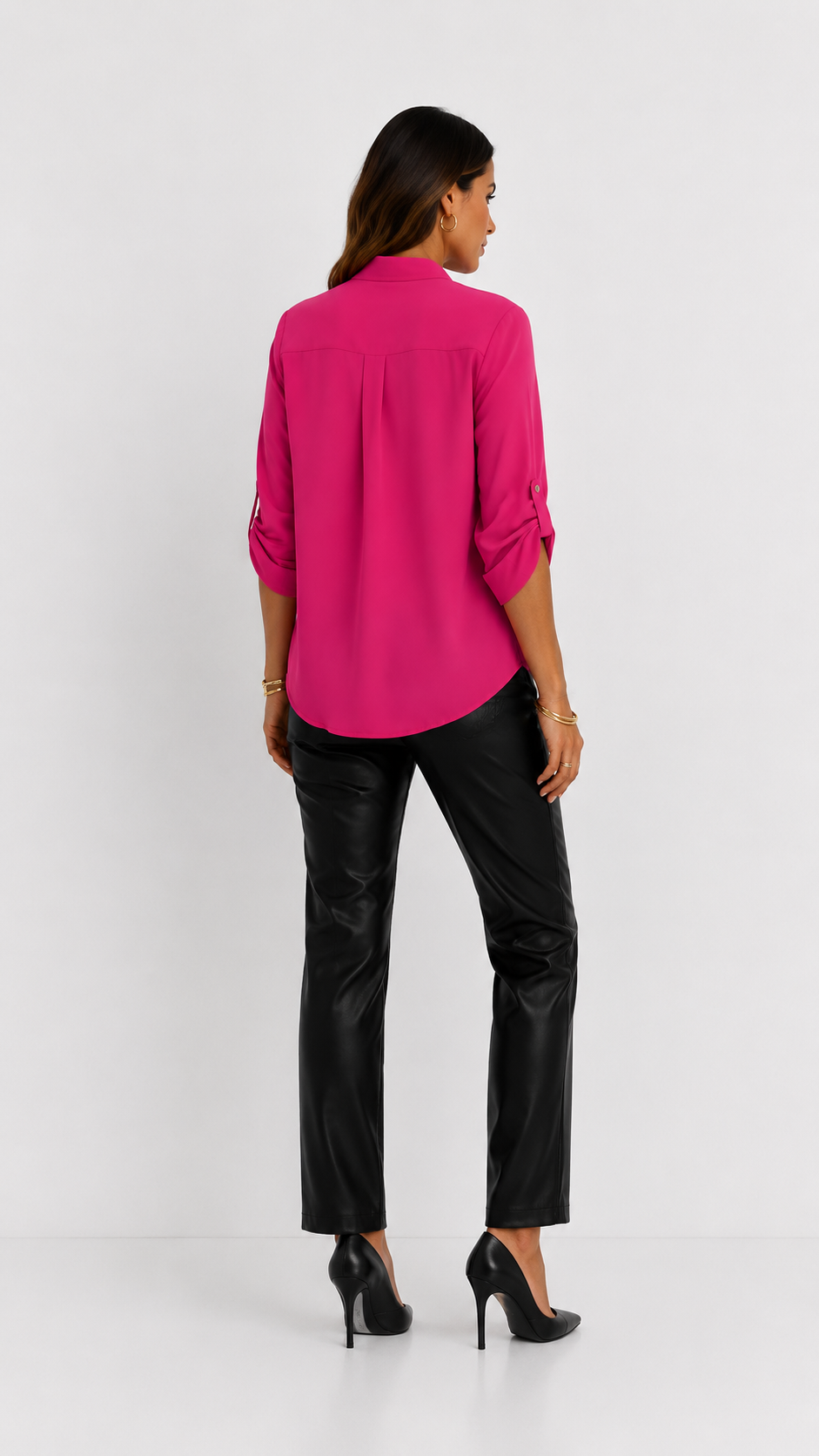 Valentina | Blusa fluida con detalles brillantes
