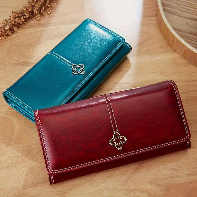 Eva | Cartera plegable con compartimentos · Vista 2