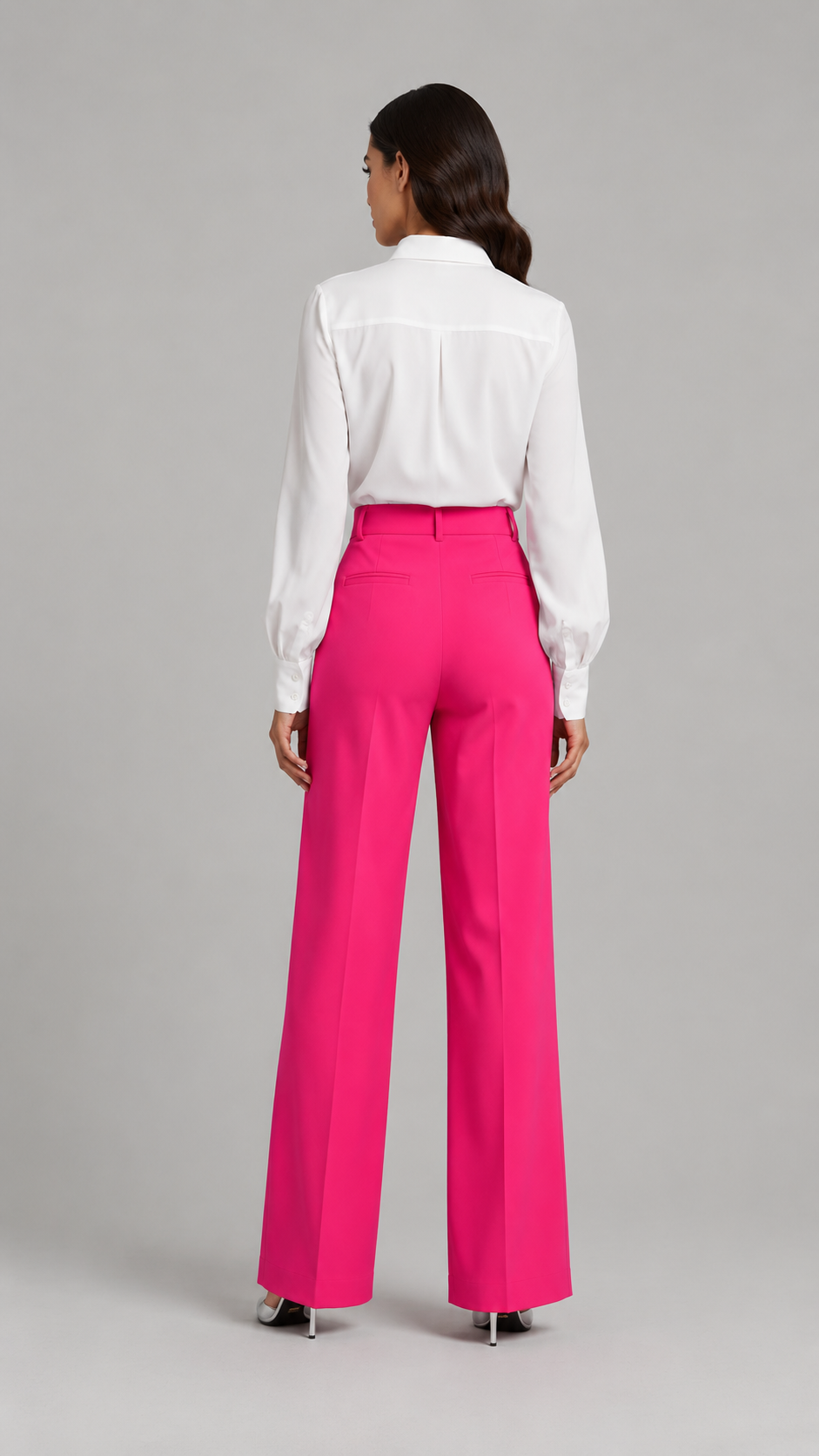 Palazzo | Pantalón fluido de talle alto