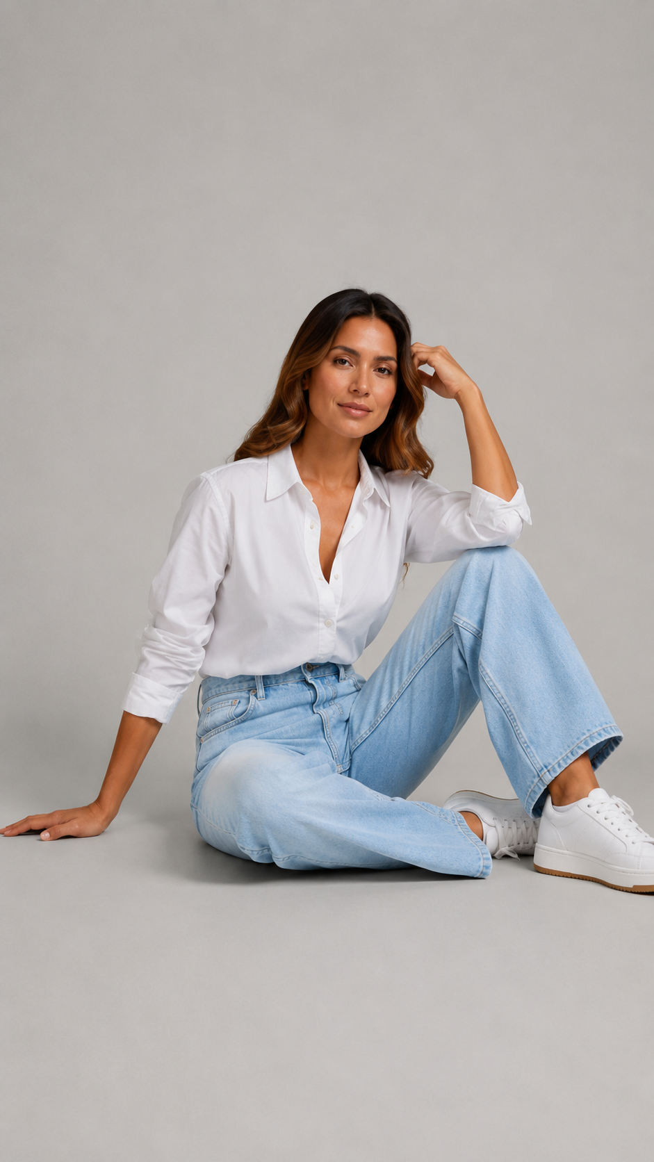 Wide Leg | Pantalón ancho elástico de talle alto