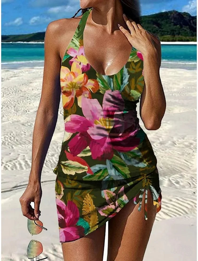 Fiesta | Tankini floral con pantalón corto · Vista 3