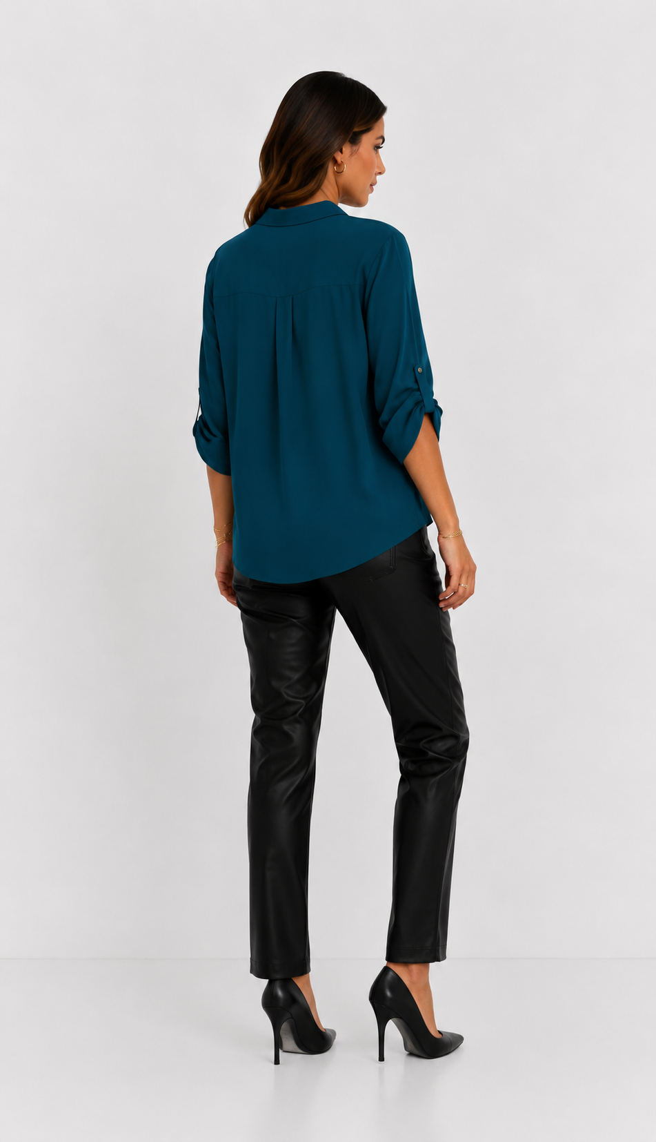 Valentina | Blusa fluida con detalles brillantes