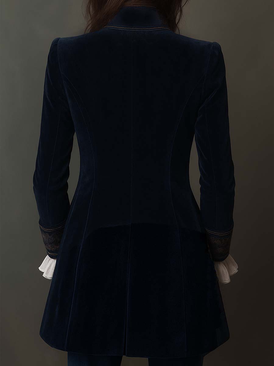 Athénaïs | Chaqueta larga con bordados · Vista 9