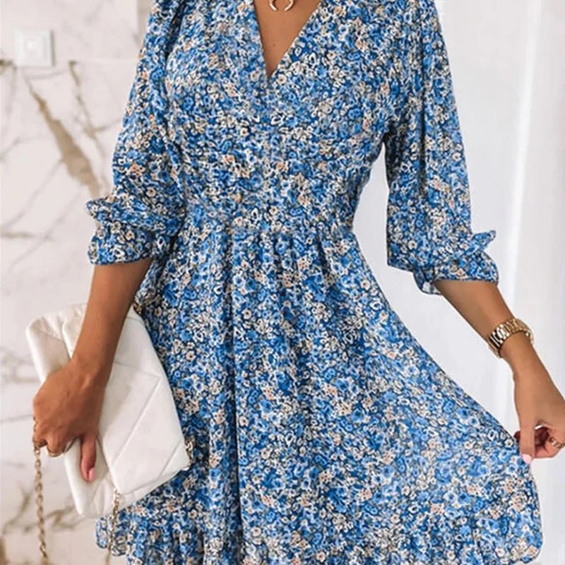 Sunna | Vestido floral elegante · Vista 3