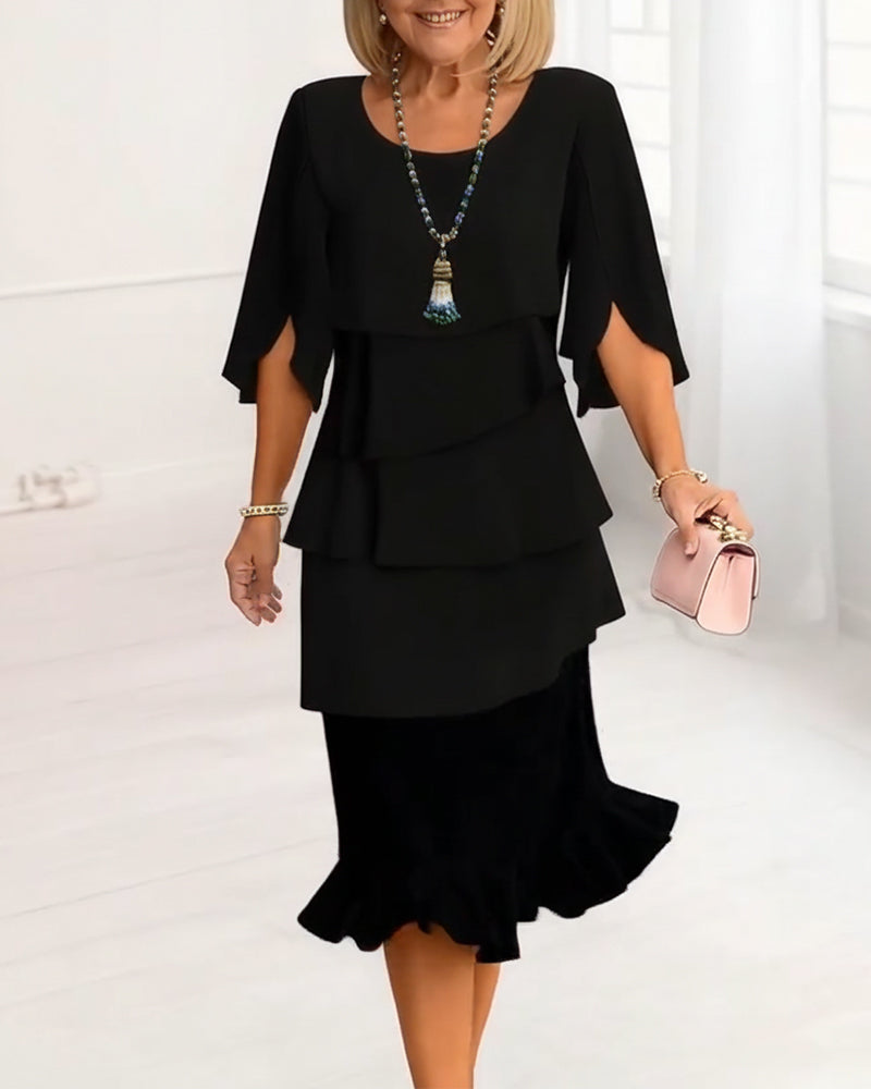 Patricia | Vestido con volantes