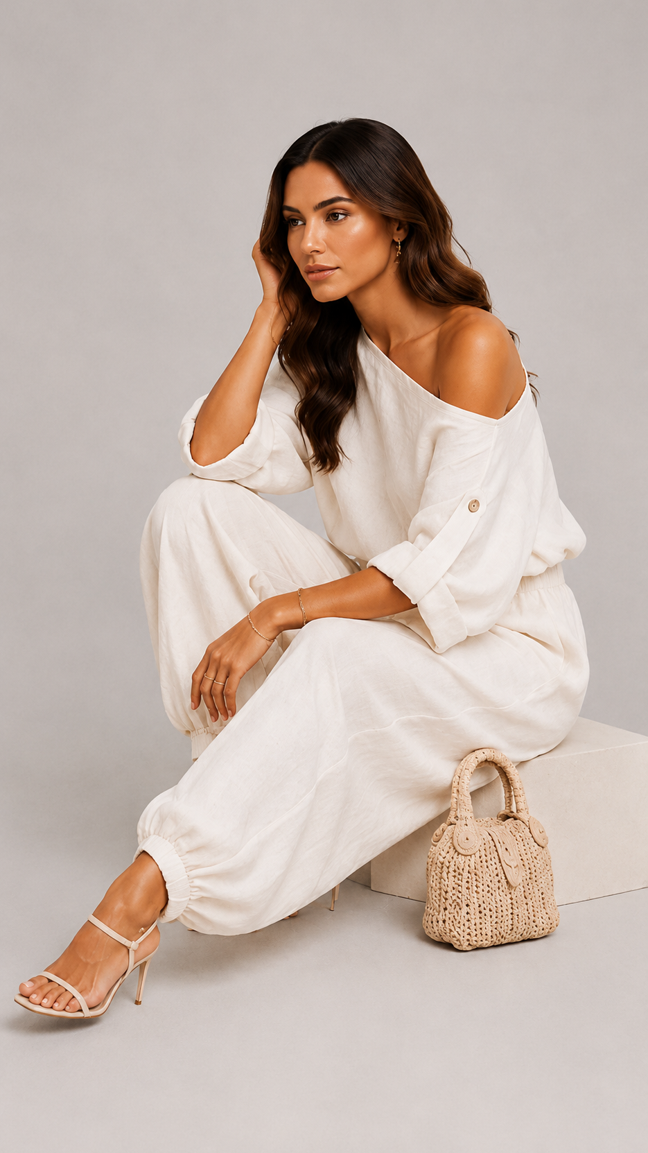 Antonella | Conjunto de acabado aterciopelado