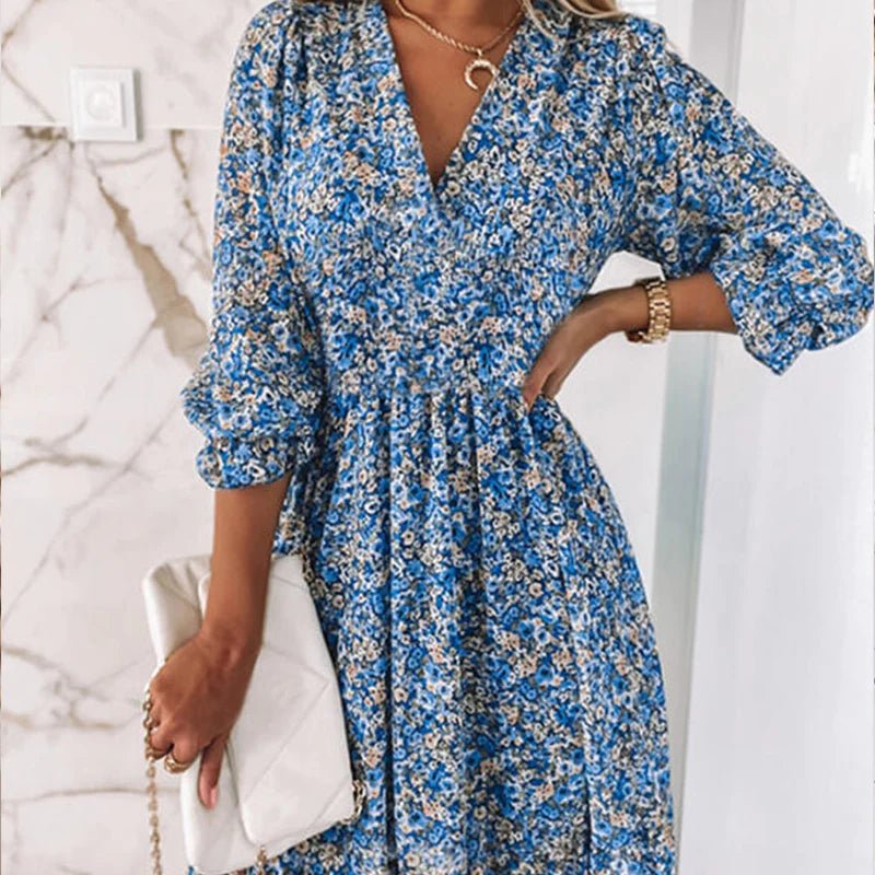 Sunna | Vestido floral elegante · Vista 4