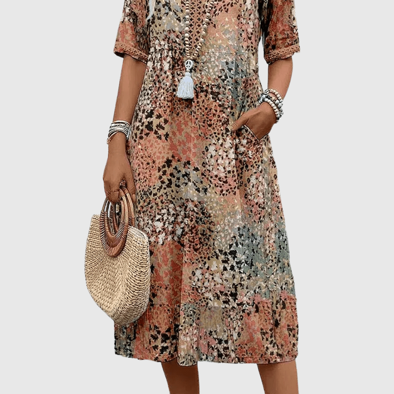 Marina | Vestido midi de verano · Vista 3