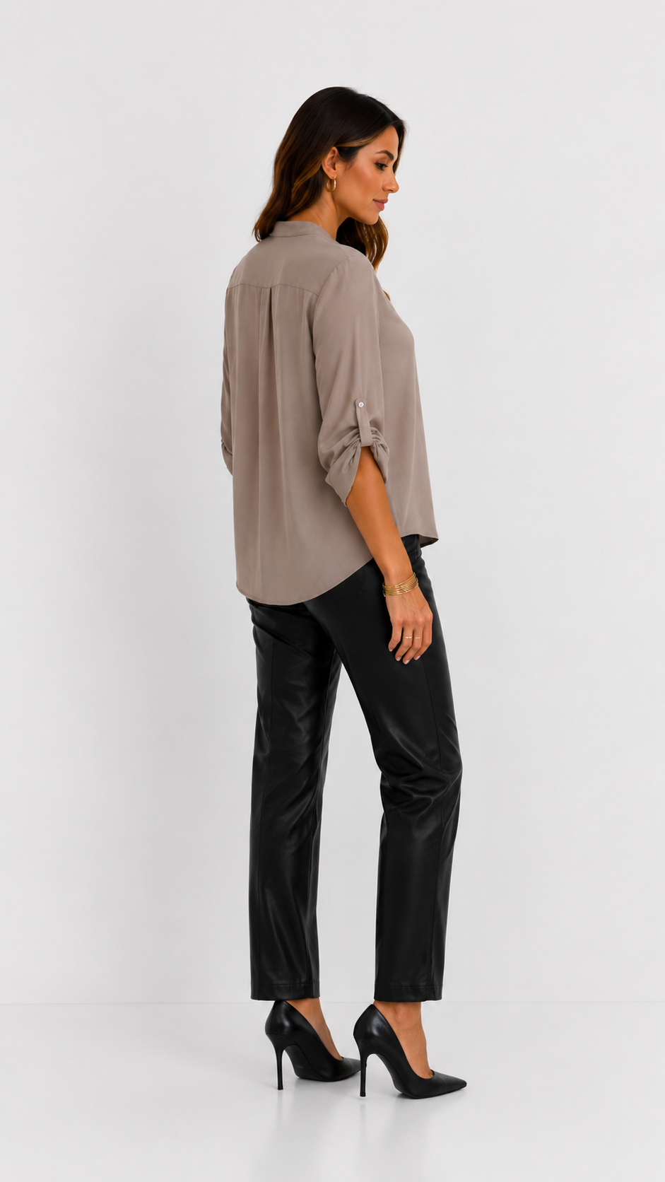 Valentina | Blusa fluida con detalles brillantes