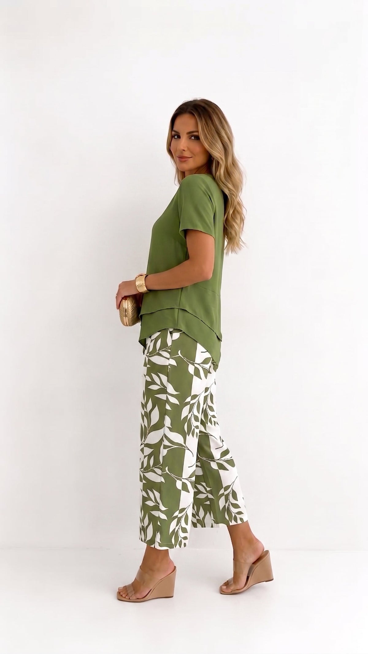 Marina | Conjunto de estampado botánico