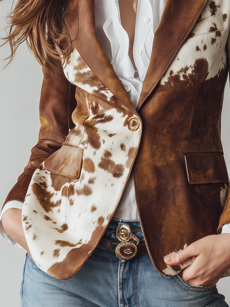 Agathe | Blazer de estampado animal · Vista 5