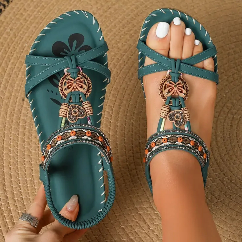 Flora | Sandalias trenzadas de estilo Ibiza