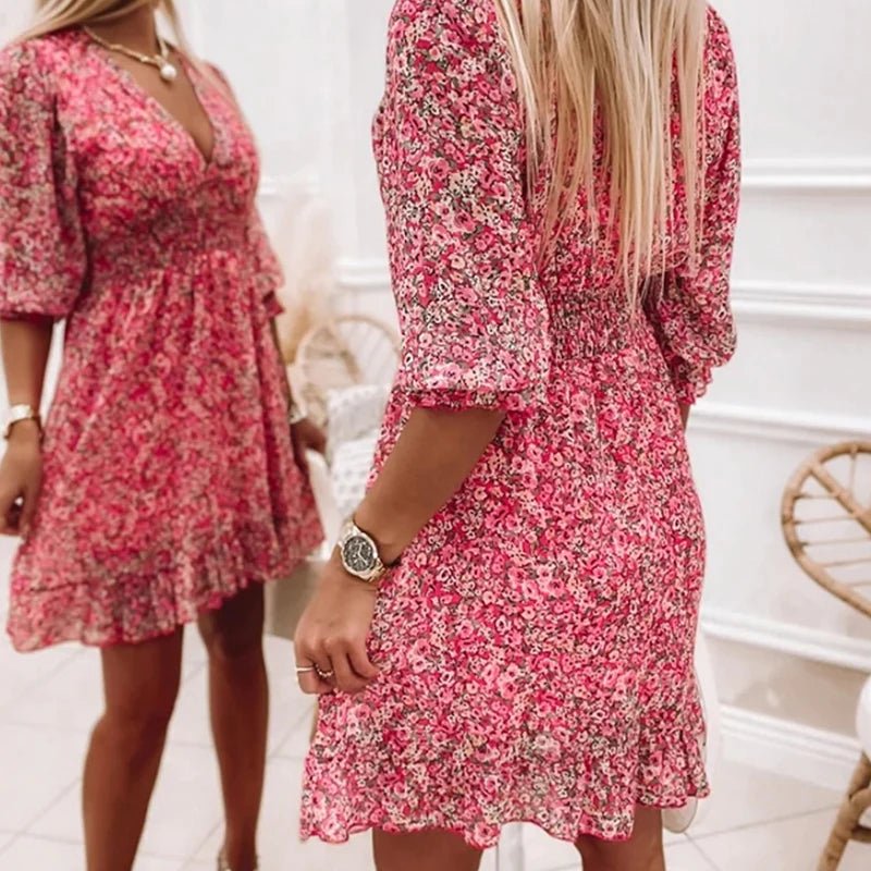 Sunna | Vestido floral elegante · Vista 5