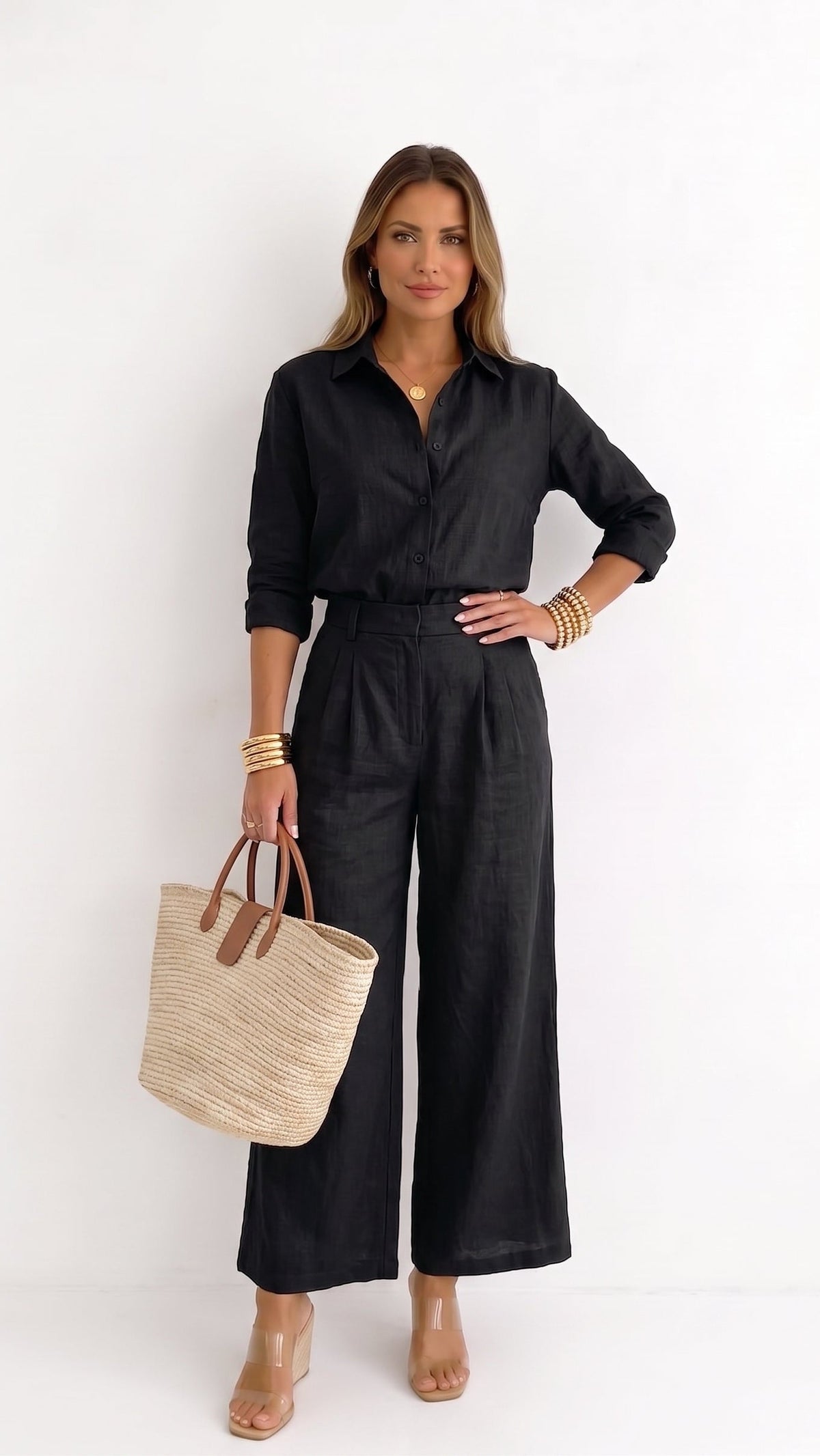 Atenea | Conjunto elegante de corte estructurado
