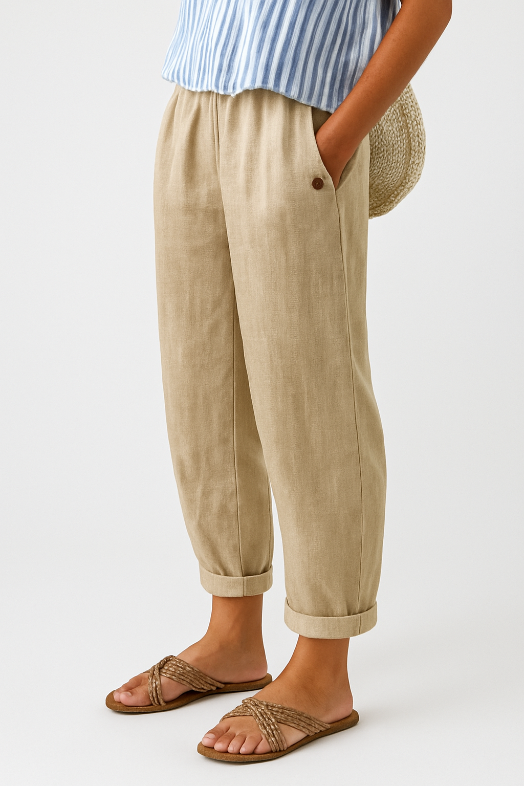 Elena | Pantalón con bolsillos laterales