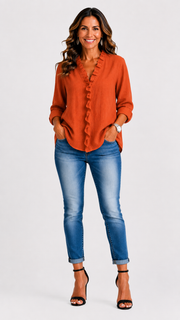 Rojo anaranjado