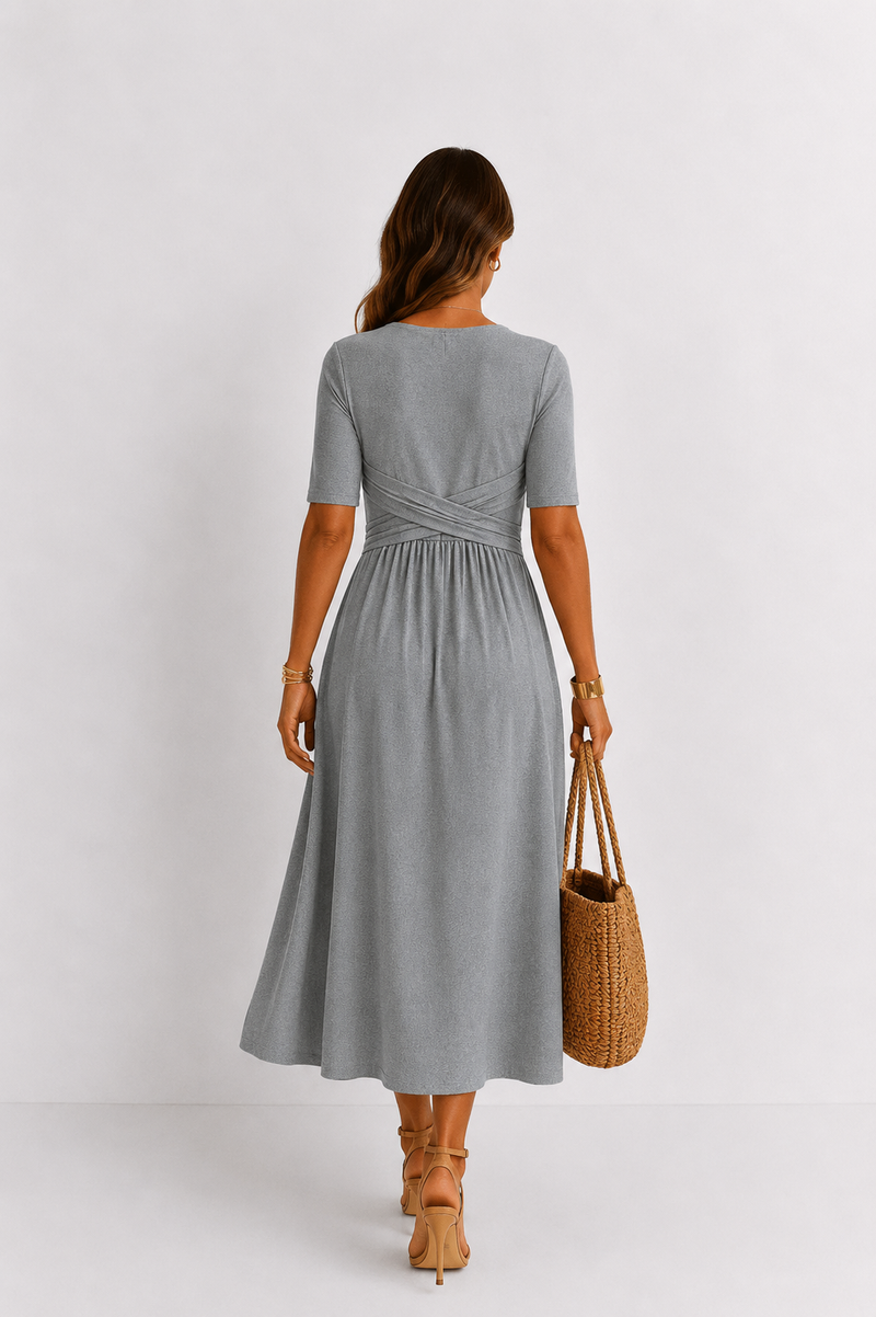 Ida | Vestido midi elegante · Vista 2