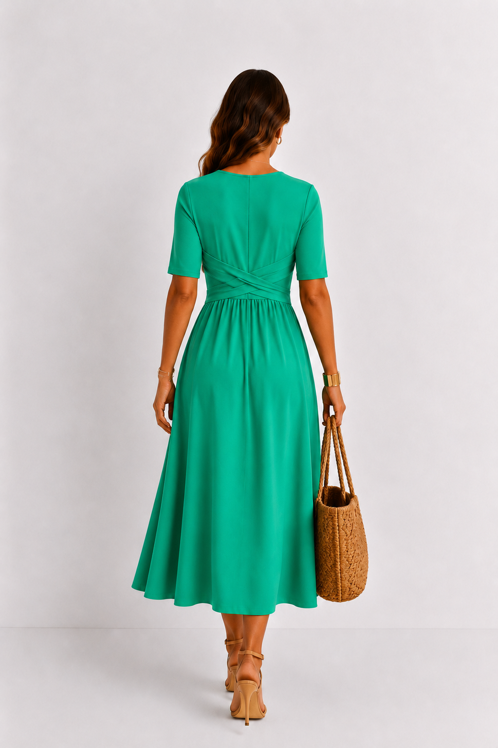 Ida | Vestido midi elegante · Vista 8