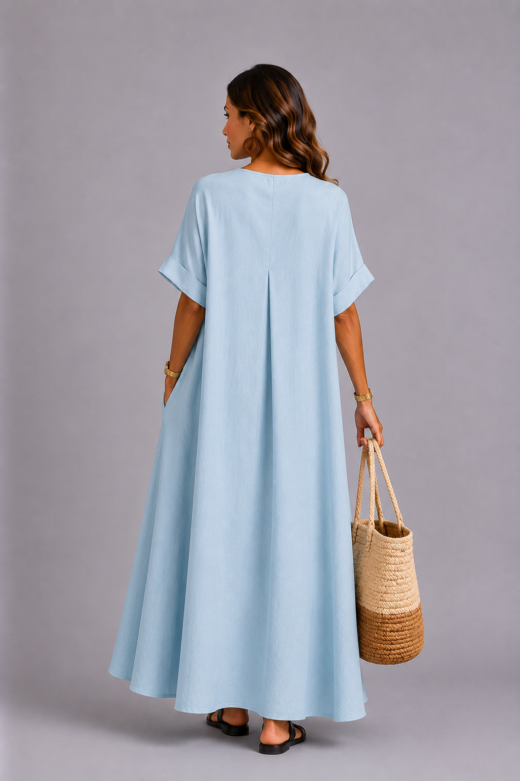 Fleur | Vestido con bolsillos · Vista 4