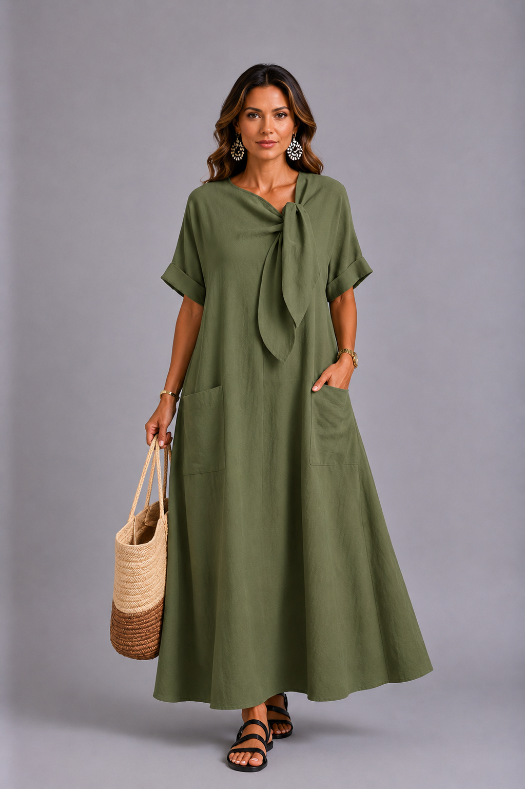 Fleur | Vestido con bolsillos · Vista 5