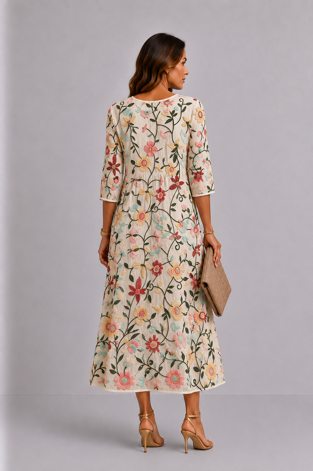 Erica | Vestido floral elegante · Vista 2