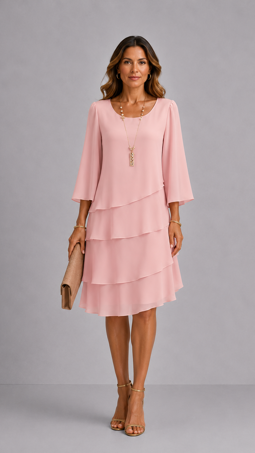 Catherine | Vestido con volantes