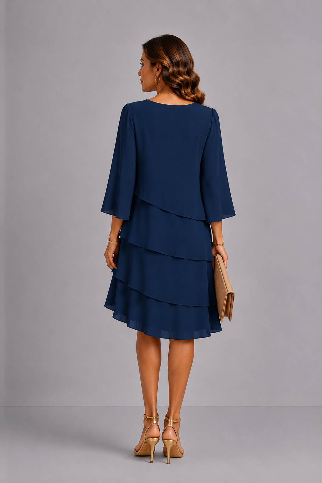 Catherine | Vestido con volantes · Vista 6