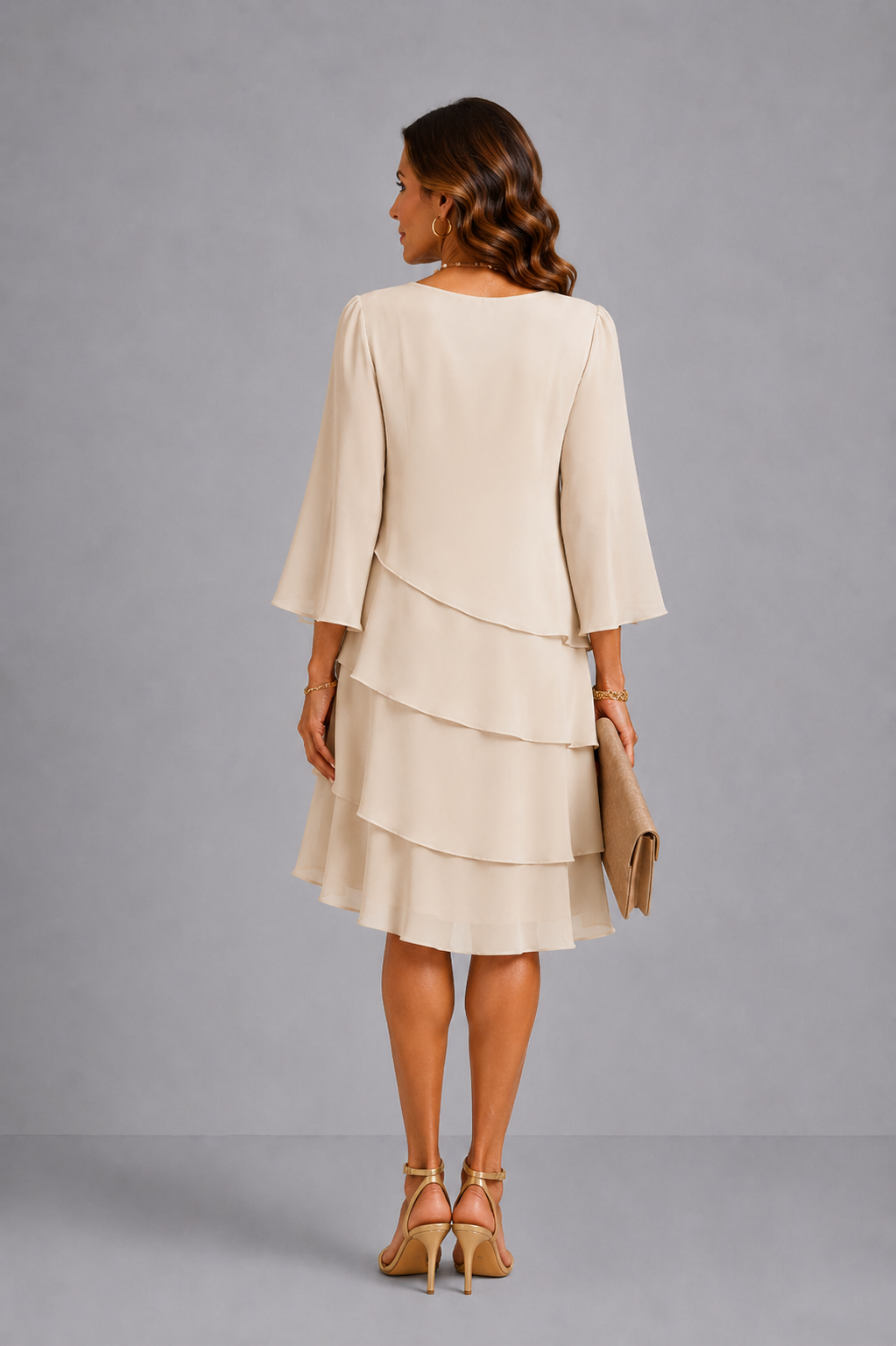 Catherine | Vestido con volantes · Vista 8