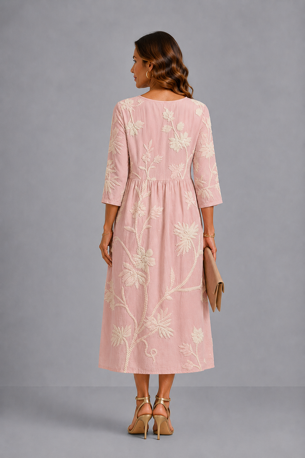 Brianna | Vestido floral elegante · Vista 2