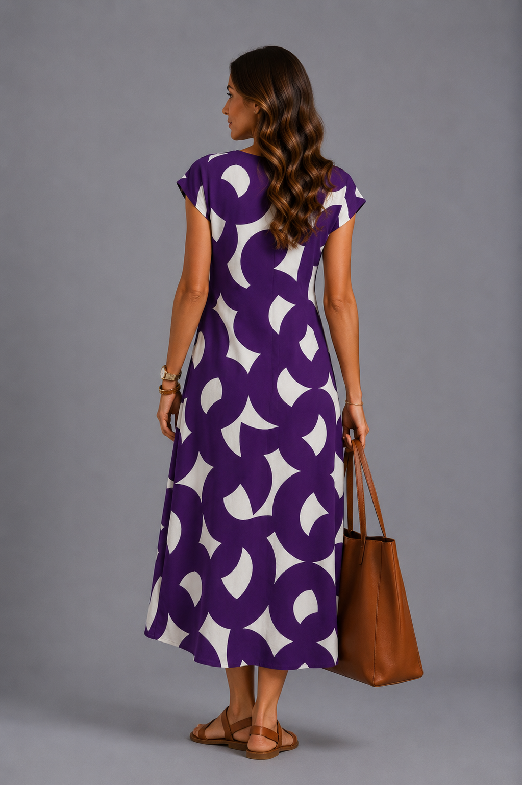 Valeria | Vestido con detalles calados · Vista 4