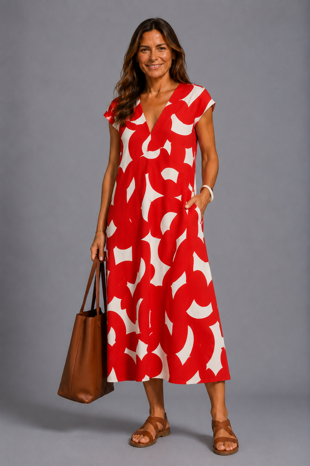 Valeria | Vestido con detalles calados · Vista 7