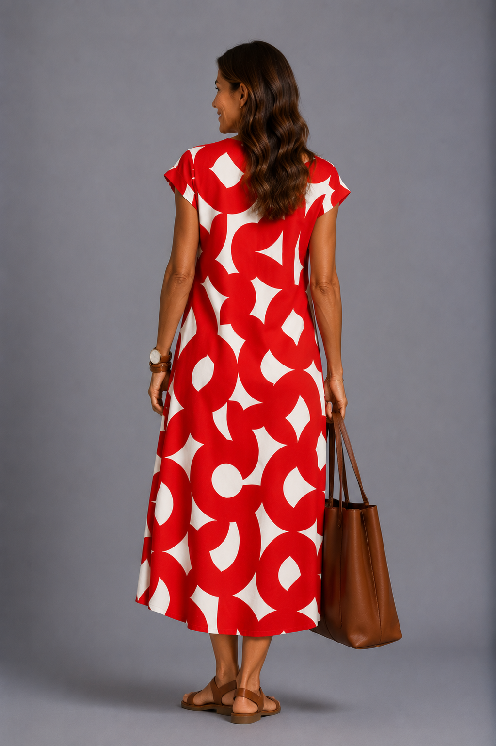 Valeria | Vestido con detalles calados · Vista 8