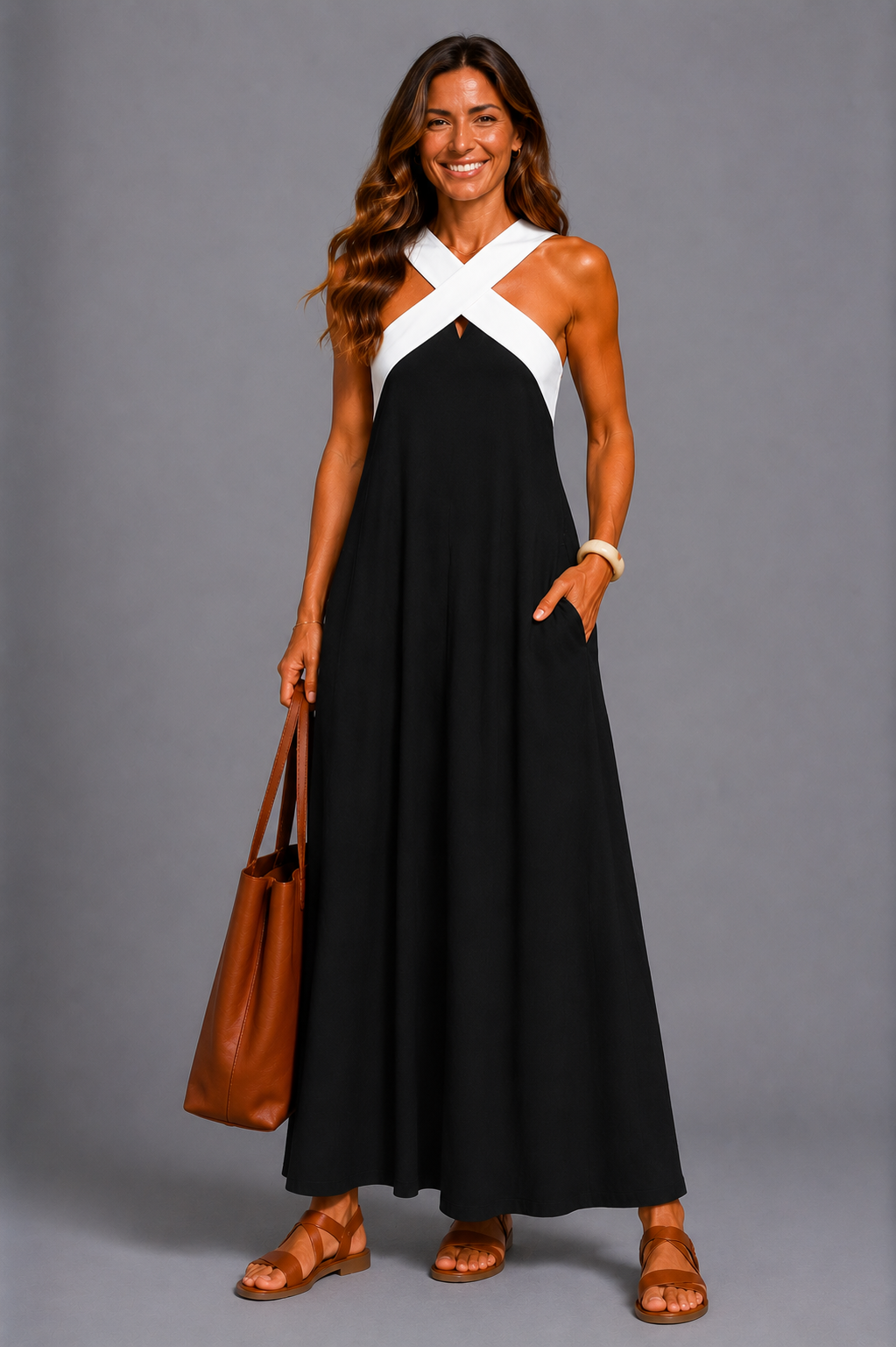 Delfina | Vestido de corte cruzado