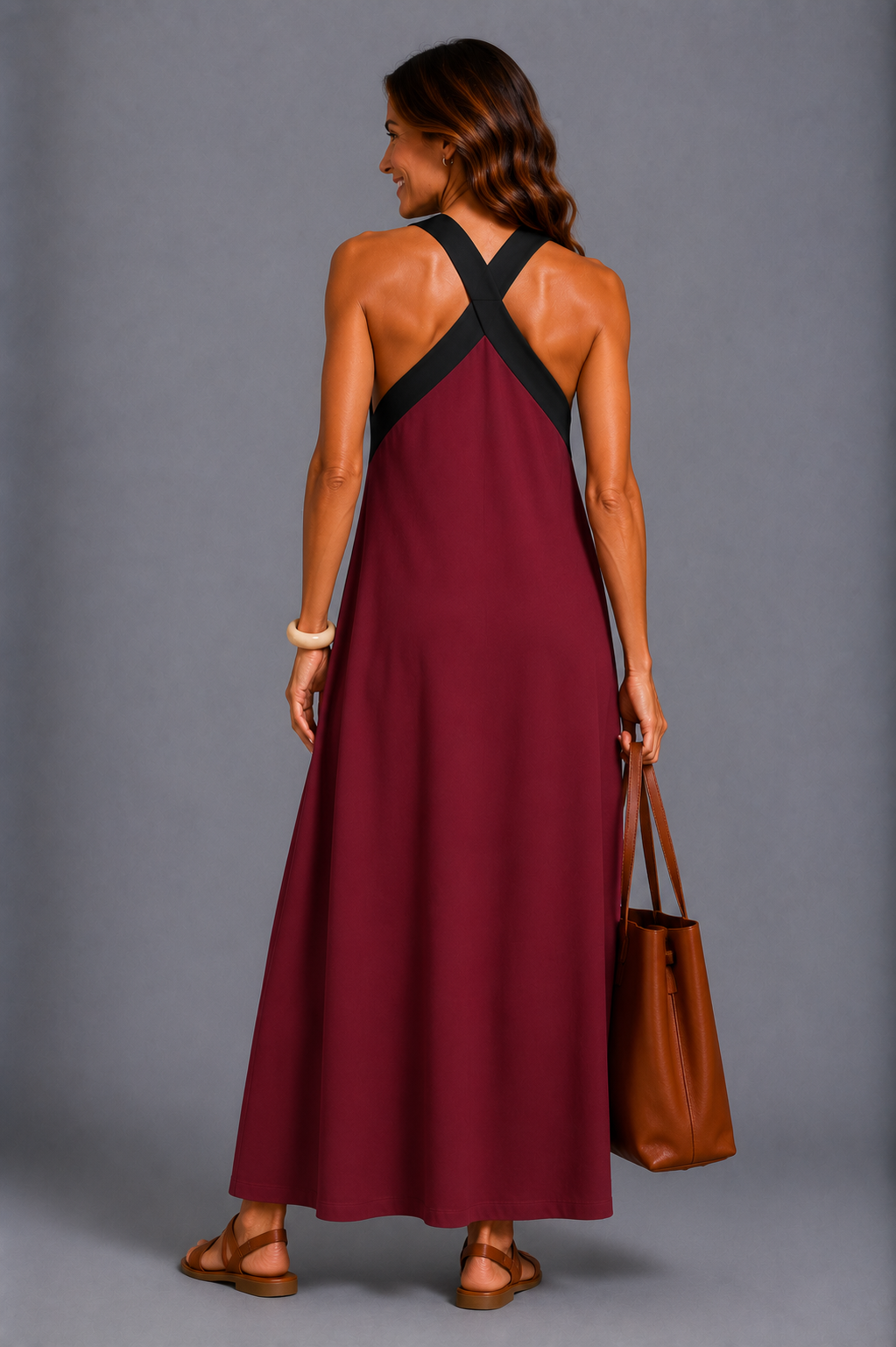Delfina | Vestido de corte cruzado · Vista 6