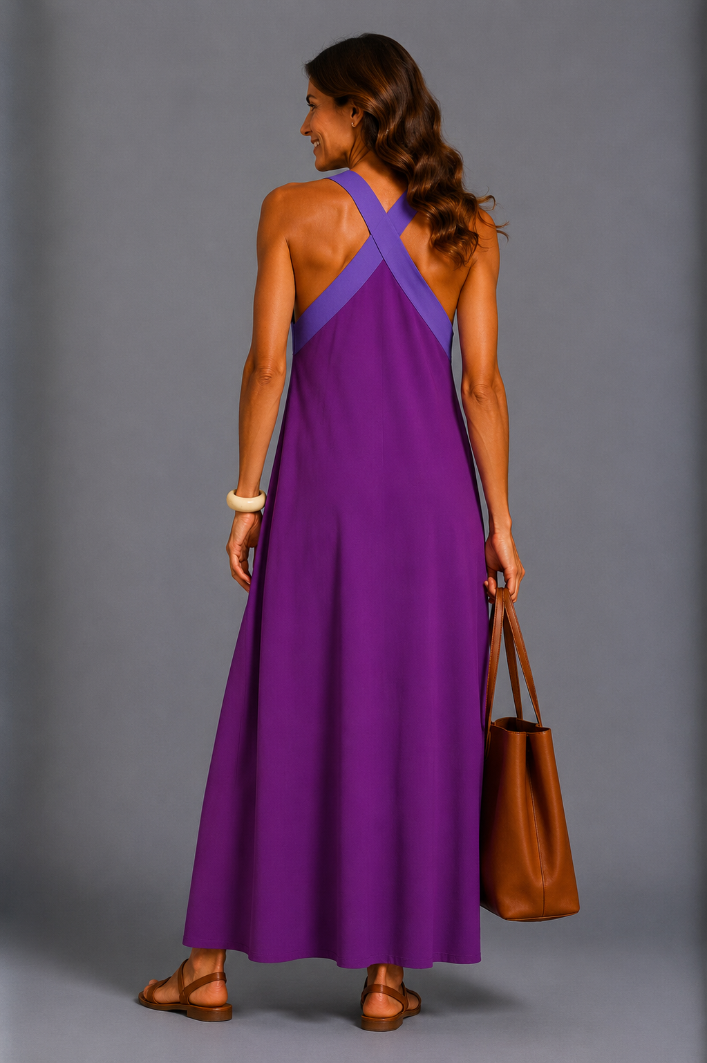 Delfina | Vestido de corte cruzado · Vista 8