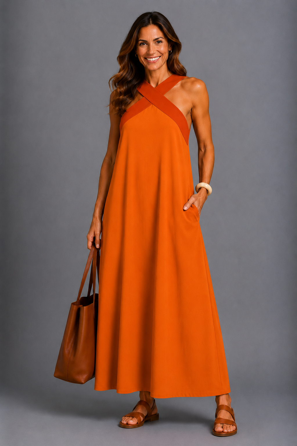 Delfina | Vestido de corte cruzado · Vista 9