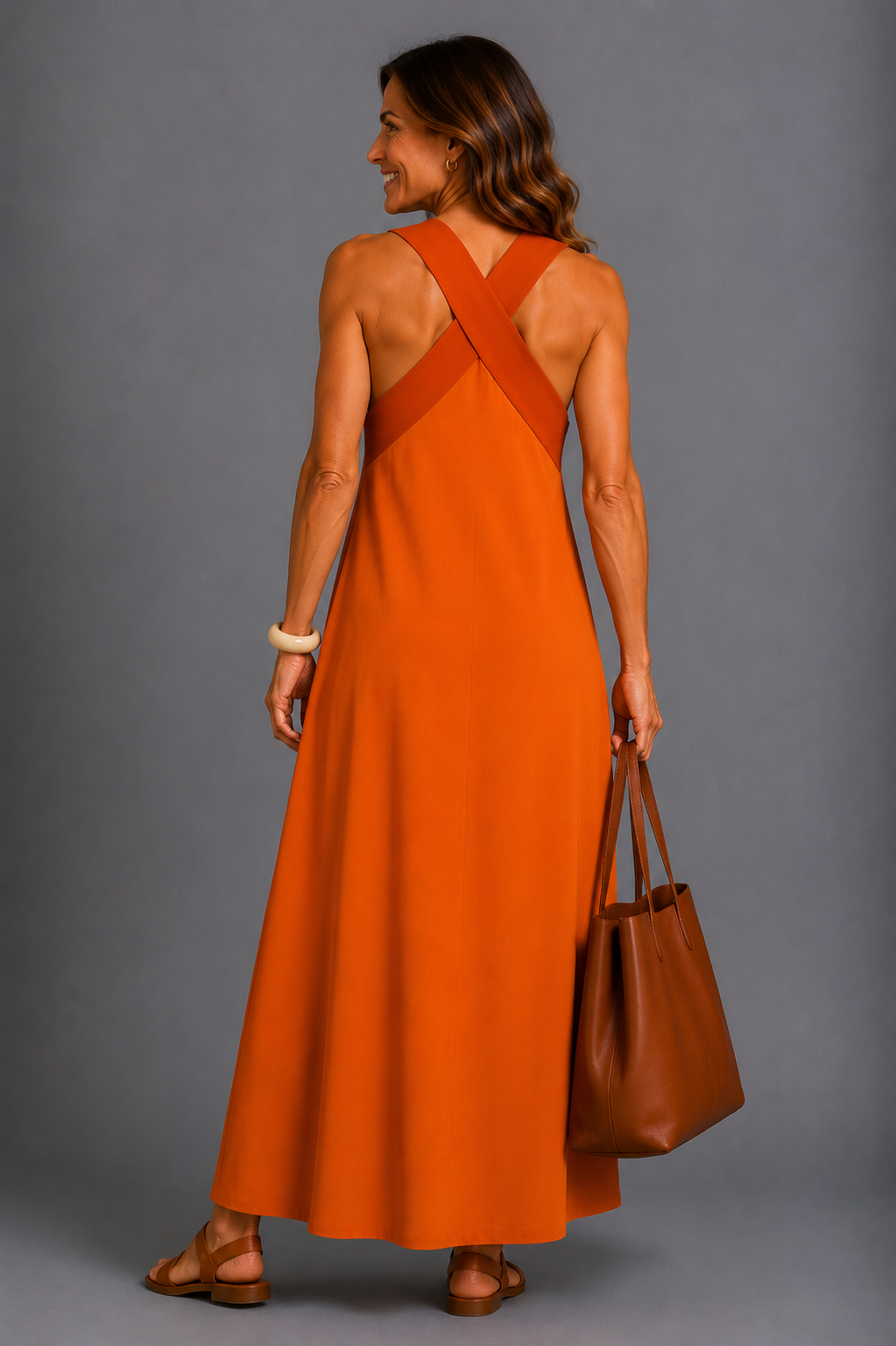 Delfina | Vestido de corte cruzado · Vista 10