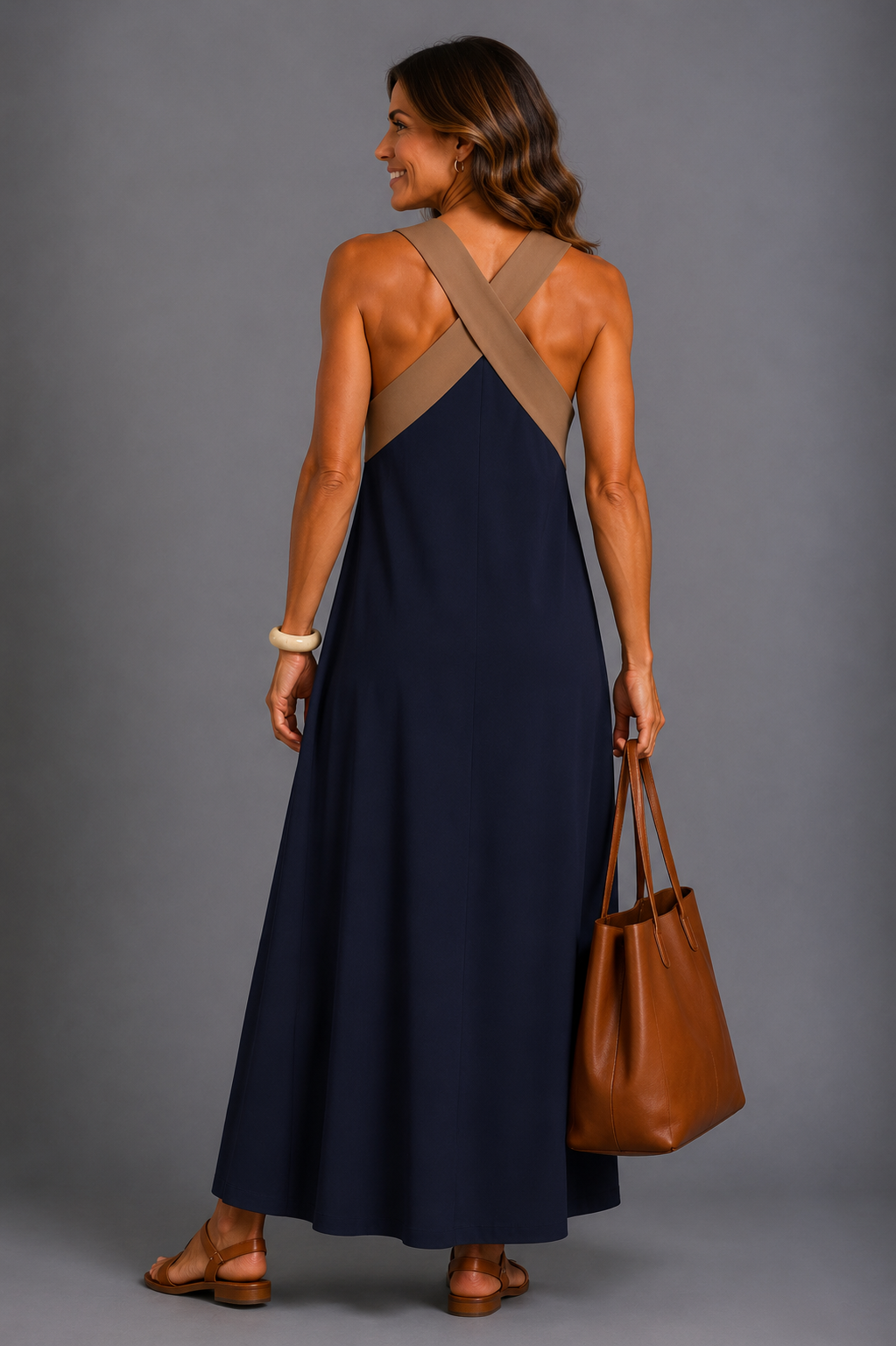 Delfina | Vestido de corte cruzado · Vista 12