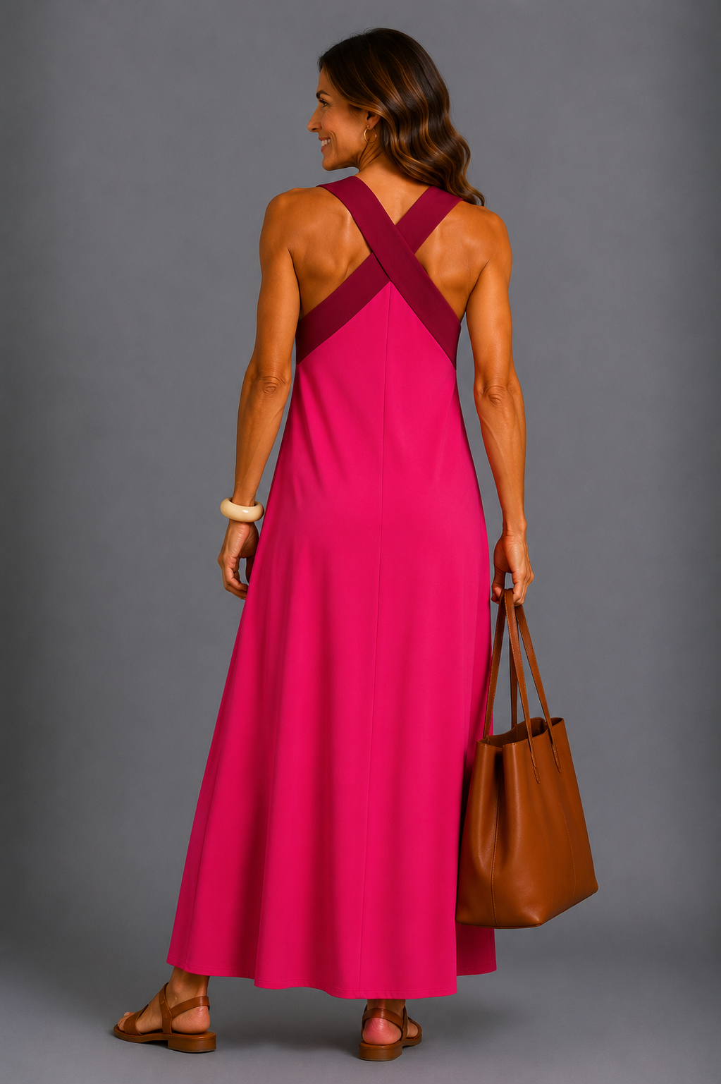 Delfina | Vestido de corte cruzado · Vista 16