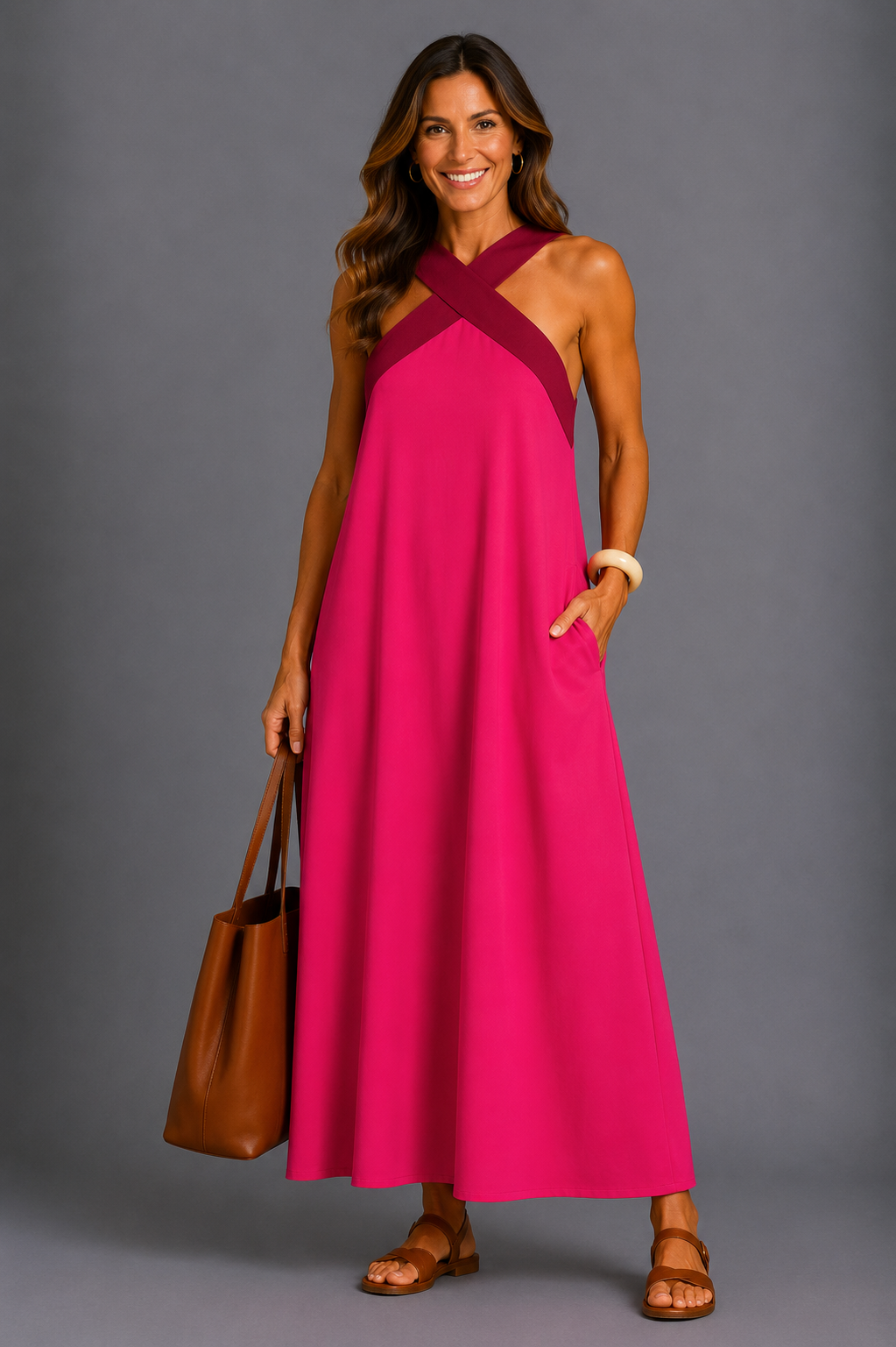 Delfina | Vestido de corte cruzado · Vista 15