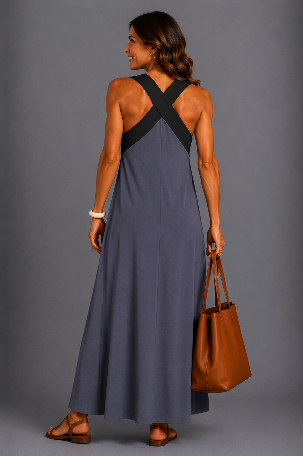 Delfina | Vestido de corte cruzado · Vista 18