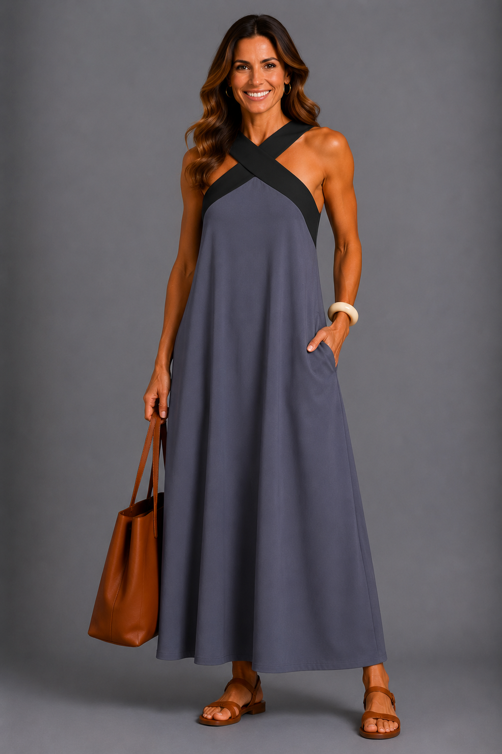 Delfina | Vestido de corte cruzado · Vista 17