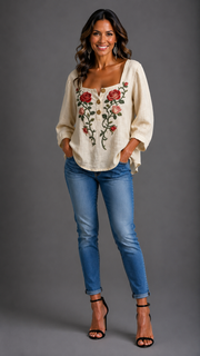 Flores beige