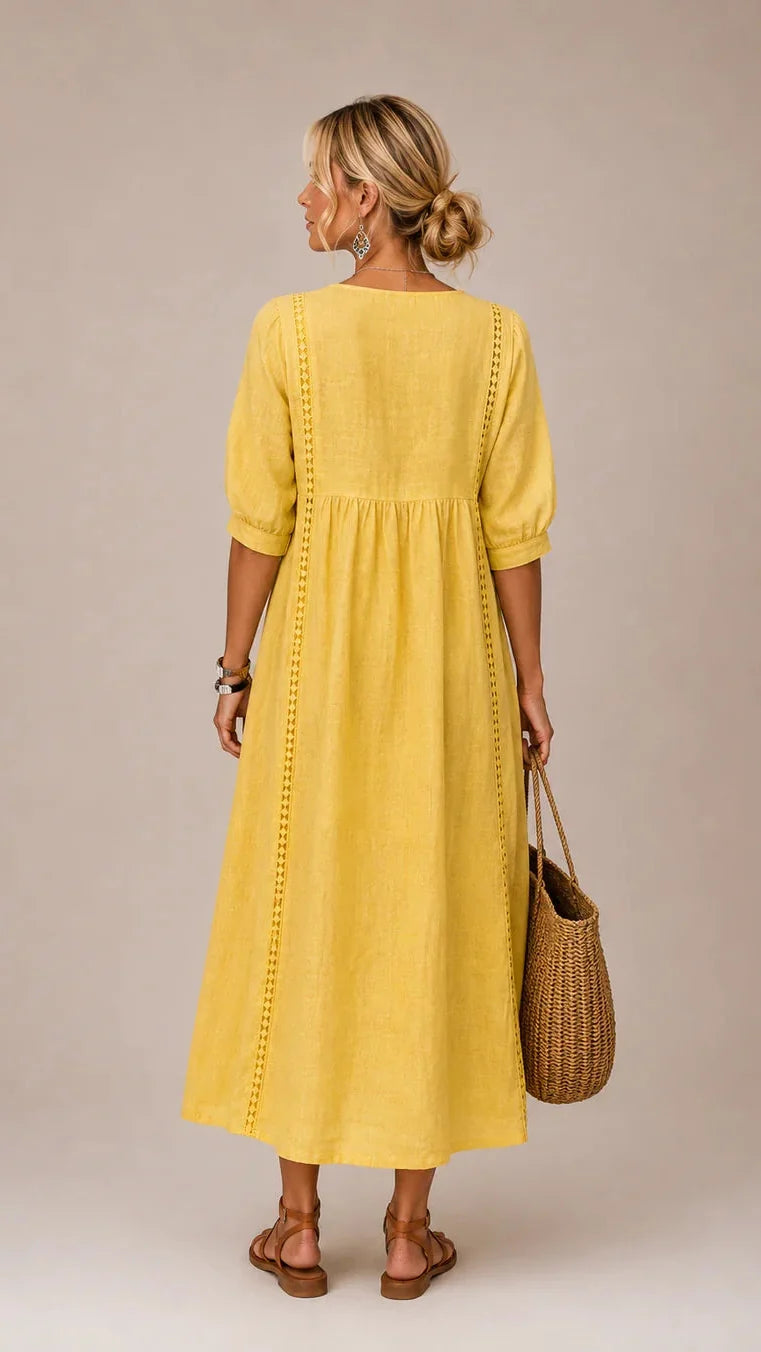 Vestido midi de verano Sefi
