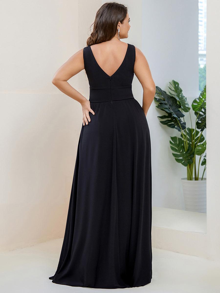 Soraya | Vestido largo de corte imperio y escote en V · Vista 41