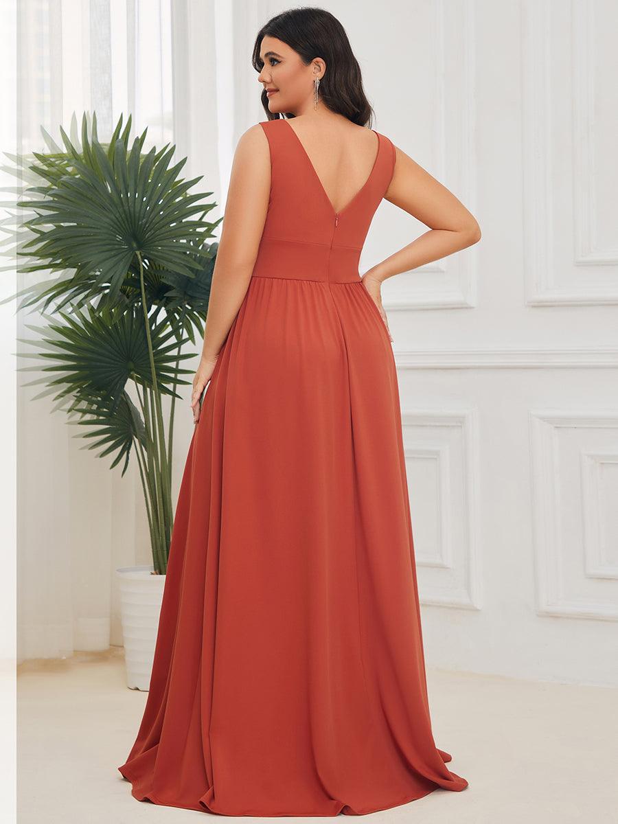Soraya | Vestido largo de corte imperio y escote en V · Vista 7