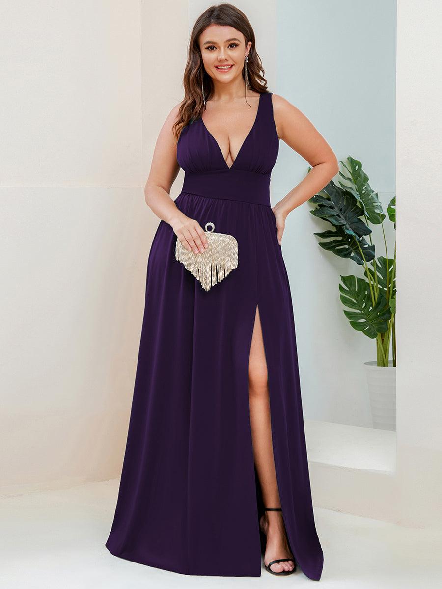 Soraya | Vestido largo de corte imperio y escote en V · Vista 158