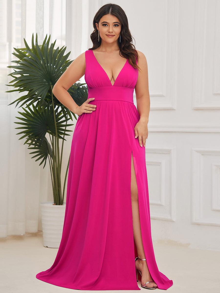Soraya | Vestido largo de corte imperio y escote en V · Vista 90