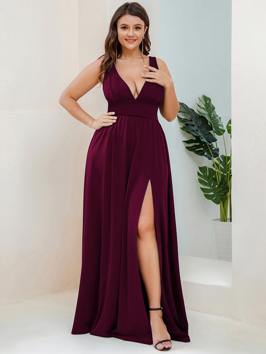 Soraya | Vestido largo de corte imperio y escote en V · Vista 74