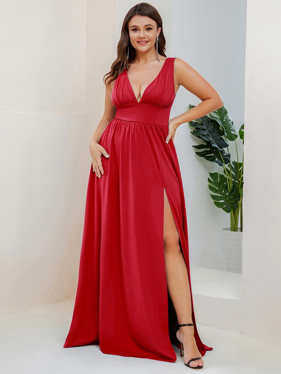 Soraya | Vestido largo de corte imperio y escote en V · Vista 82